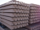 Betonoszlop, drótfonat, vadháló, kerítés oszlop
