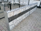 Gabion kerítés, vadháló, drótháló, drótfonat, huzal
